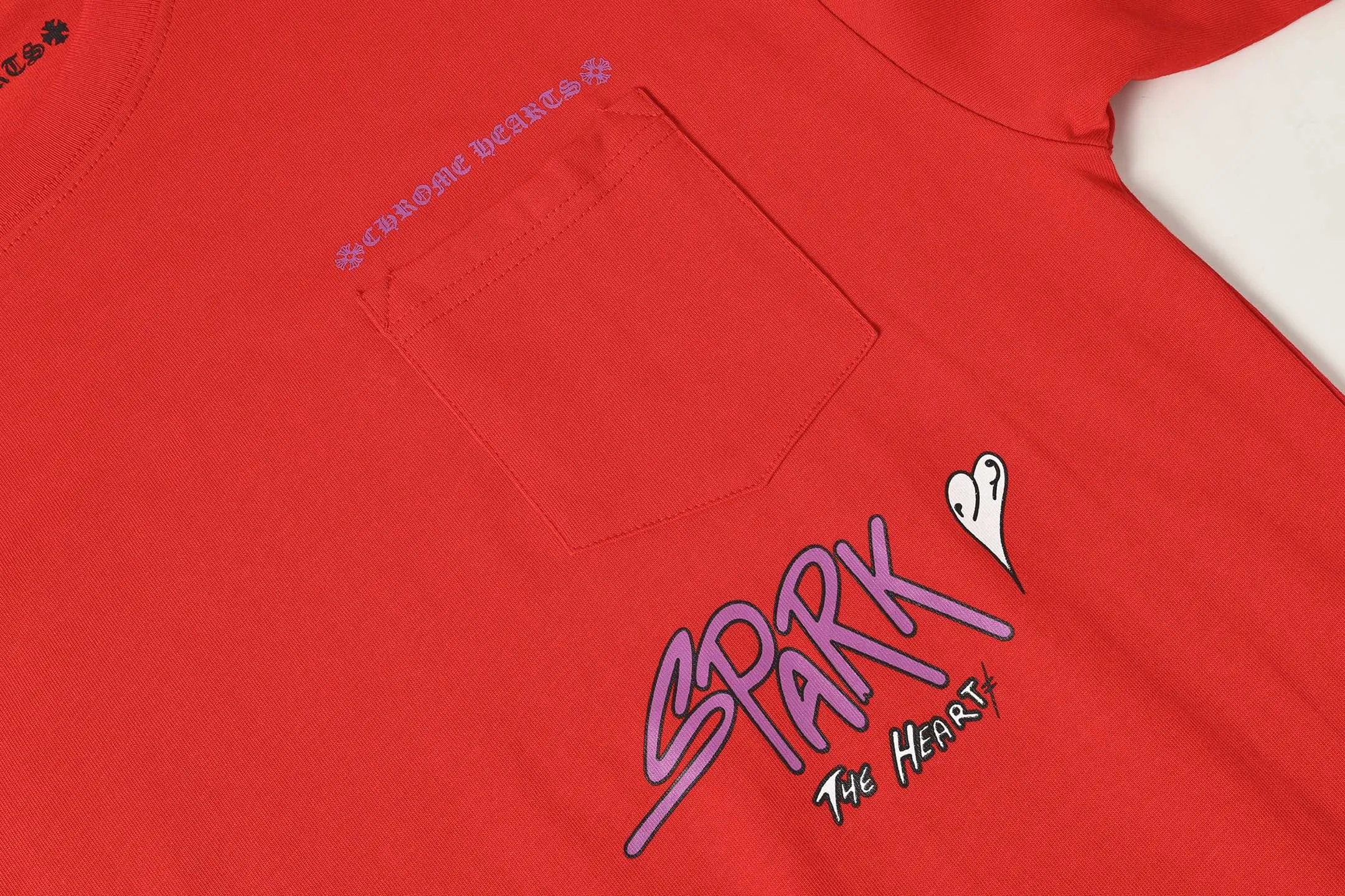 P150 Cross-border running quantity model, please do not place an order if you pursue quality -Chrome Hearts/Chrome Heart Graffiti✍️Spoof short-sleeved T-shirts -High weight, high density and high quality. The wool is soft, delicate and skin-friendly. It feels soft and silky. It has excellent warmth and skin-friendly properties.